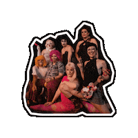 butterflyclub burlesque cabaret fringe2023 butterflyclub Sticker