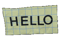 Page Hello Sticker
