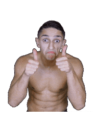 fitness thumbs up Sticker by Daniel Flefil