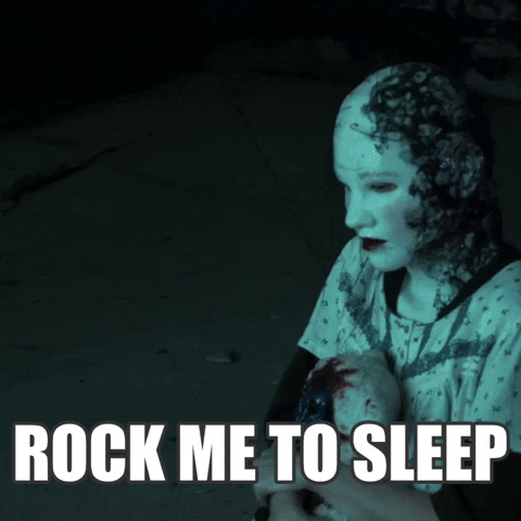 rock me to sleep haunted house GIF by The Houses October Built 2