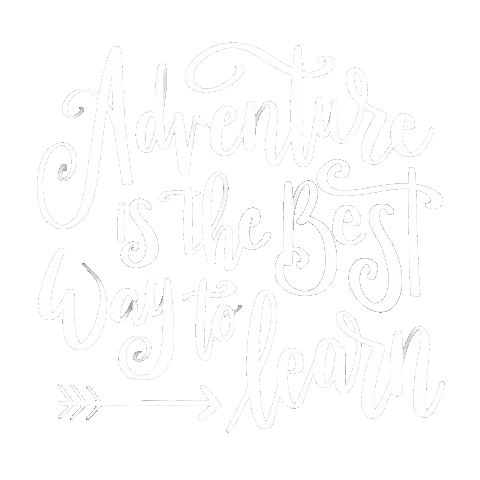 alotandacouple white adventure homeschool homeschooling Sticker