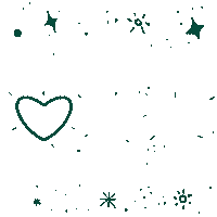Heart Celebrate Sticker