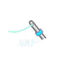 lazydoodles670 thread loading wip sewing Sticker