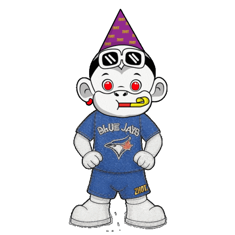 Blue Jays Win Sticker by Zhot