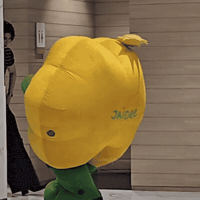 Mascot Posing GIF