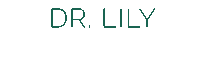 Dr Lily Approved Sticker by Derm To Door