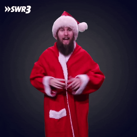 Merry Christmas Wow GIF by SWR3