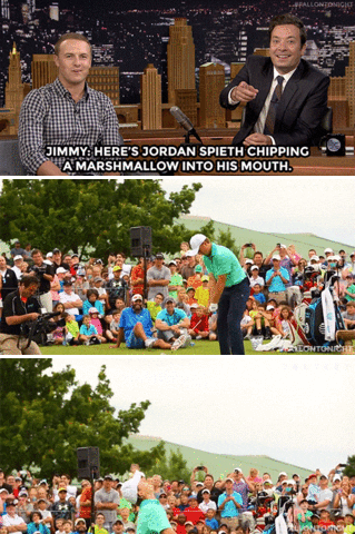 Golfing Jimmy Fallon GIF by The Tonight Show Starring Jimmy Fallon