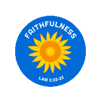 Fruit Faithfulness Sticker by Church of the City New York