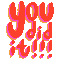 Proud Of You Yes Sticker