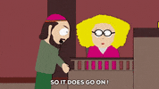 nervous gerald broflovski GIF by South Park 
