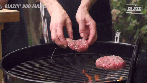 BLAZEUK giphyupload burger bbq barbecue GIF