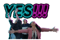 Joy Ride Yes Sticker by Lionsgate