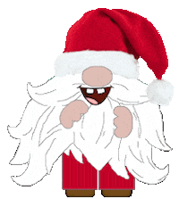Christmas Santas Reindeer Sticker