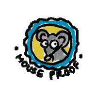 Mouse Good Job Sticker