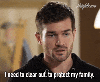 Go Get Out GIF by Neighbours (Official TV Show account)