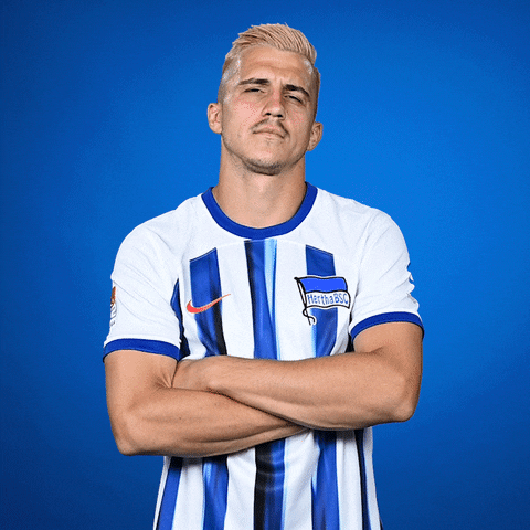 Football Soccer GIF by Hertha BSC