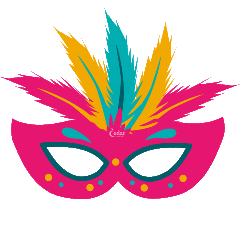 Mask Clown Sticker by Cedar Market