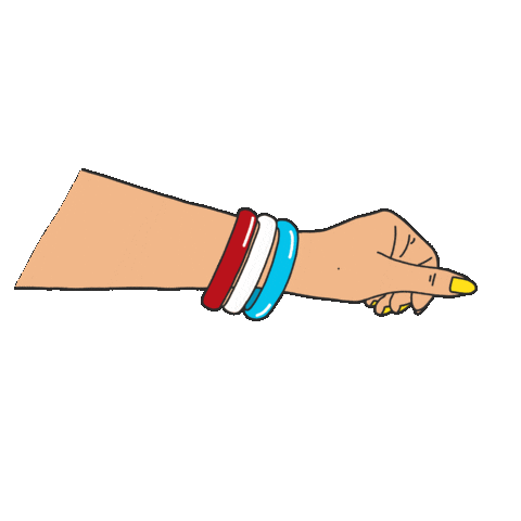 artbygrumpyfish giphyupload blue white red Sticker