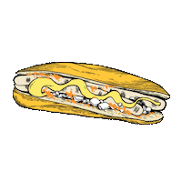 Hungry Food Sticker by zuparino