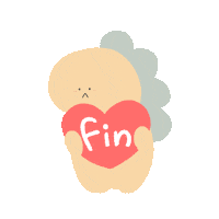 Heart Finish Sticker