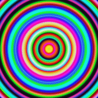 Glowing Op Art GIF by Joe Winograd