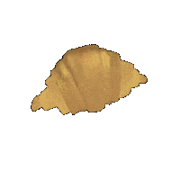 ddanyen spinning french pastry croissant Sticker