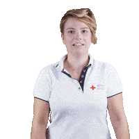 Red Cross No Sticker by Rode Kruis Nederland