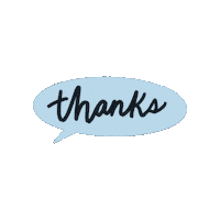 Thanks Thank You Sticker by Seattle Chocolate