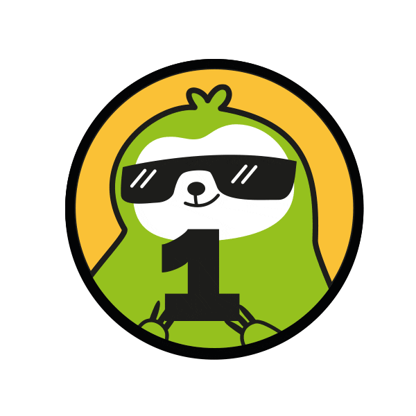 No 1 Top Sticker by Adbros