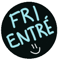 Kulturofritid fri entré Sticker