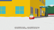 eric cartman running GIF by South Park 