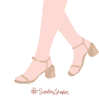 sundaystaples sunday shoes ootd heels Sticker