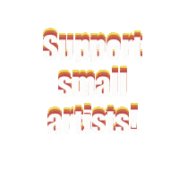 http_130613 art artists colorfull support small artists Sticker