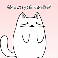 Snack Time Innocent Look GIF by MESA My Emotional Support Animal