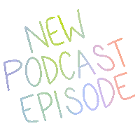 Rainbow New Podcast Episode Sticker by erinpanzarella