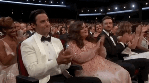happy justin timberlake GIF by Emmys