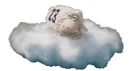 Sleepy Sheep Sticker by RipleyChile