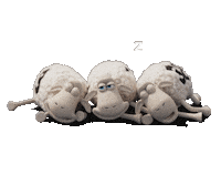 Sleepy Sheep Sticker by RipleyChile
