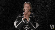 adrian kempe wink GIF by LA Kings