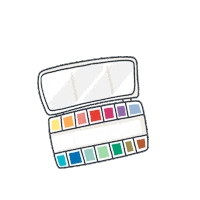 Art Rainbow Sticker