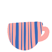 rafaelaperasinic hot drink smoke tea Sticker