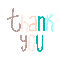 Vintage Thank You Sticker