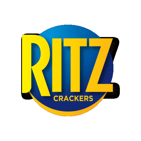 RITZKR giphygifmaker 리츠크래커 리츠 우주공강을바삭하게 Sticker