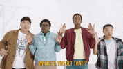 TallBoyz scary gun afraid hands up GIF