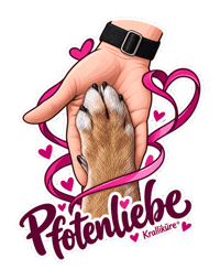Hund Pfote Sticker by Natalie