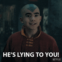 Avatar The Last Airbender Liar GIF by NETFLIX