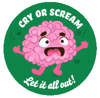 Mental Health Sticker Sticker by Denyse®