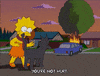 Lisa Simpson Cat GIF by The Simpsons