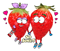 milk love Sticker
